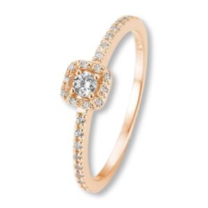 Verlobungsring, Roségold, Brillanten, Pavé, Goldwerkstatt, Schmuck und Trauringe, Neuötting