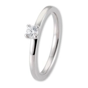 Verlobungsring, Krappenfassung, Weißgold, Gelbgold, Roségold, Heiratsantrag, Brillant, Goldwerkstatt, Schmuck & Trauringe, Neuötting, Mühldorf am Inn, Verlobung