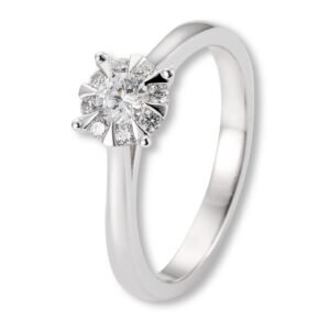 Verlobungsring, Weißgold, Brillanten, Hero, Goldwerkstatt, Schmuck und Trauringe, Neuötting