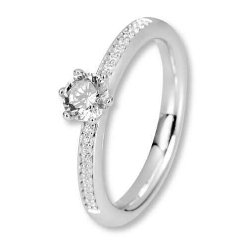 Verlobungsring, Weißgold, Brillanten, Pavé, Goldwerkstatt, Schmuck und Trauringe, Neuötting