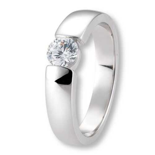 Verlobungsring, Spanring, Weißgold, Gelbgold, Roségold, Heiratsantrag, Brillant, Goldwerkstatt, Schmuck & Trauringe, Neuötting, Mühldorf am Inn, Verlobung