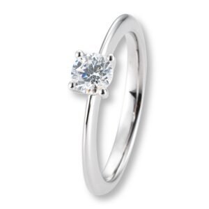 Verlobungsring, Krappenfassung, Verlaufend, Weißgold, Gelbgold, Roségold, Heiratsantrag, Brillant, Goldwerkstatt, Schmuck & Trauringe, Neuötting, Mühldorf am Inn, Verlobung