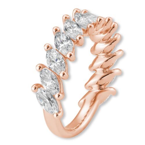 Beisteckring, Weißgold, Gelbgold, Roségold, Diamanten, Navette, Goldwerkstatt, Schmuck und Trauringe, Neuötting, Altötting, Trauringe