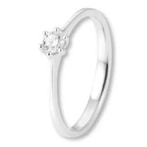 Verlobungsring, Krappenfassung, Verlaufend, Weißgold, Gelbgold, Roségold, Heiratsantrag, Brillant, Goldwerkstatt, Schmuck & Trauringe, Neuötting, Mühldorf am Inn, Verlobung