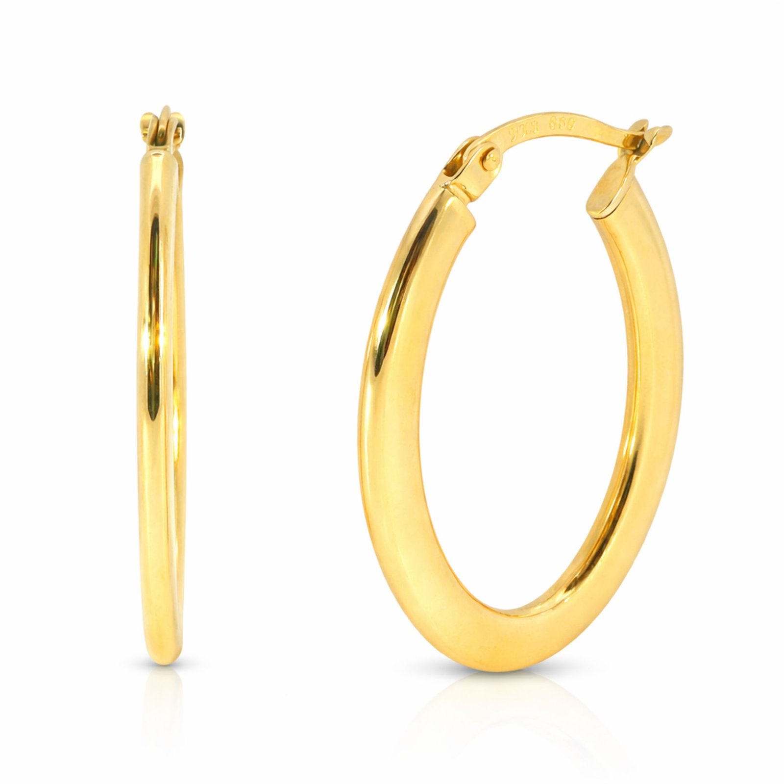 16400233 Gelbgold 333 214€ -2 Creolen, Ohrringe, Gelbgold 333, Ohrschmuck, Goldschmuck, Goldwerkstatt Schmuck und Trauringe, Neuötting, Altötting