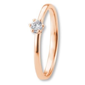 Verlobungsring, Krappenfassung, Weißgold, Gelbgold, Roségold, Solitärring, 4er Krappe, Heiratsantrag, Brillant, Goldwerkstatt, Schmuck & Trauringe, Neuötting, Mühldorf am Inn, Verlobung, Diamantring