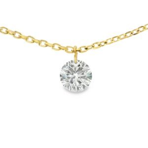 Collier, Gelbgold 750, Goldschmuck, Halskette, Brillantschmuck, Brillant, Neuötting, Altötting, Weißgoldschmuck, Geschenk