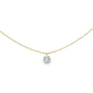 Collier, Gelbgold 750, Goldschmuck, Halskette, Brillantschmuck, Brillant, Neuötting, Altötting, Weißgoldschmuck, Geschenk