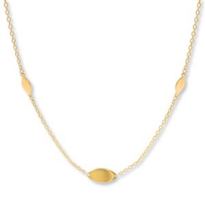 Collier, Gelbgold 333, Halskette, Goldschmuck, Goldwerkstatt, Schmuck und Trauringe, Neuötting, Altötting