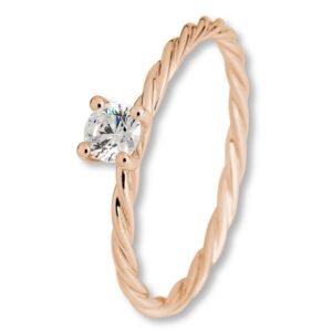 Verlobungsring, Weißgold, Gelbgold, Roségold, Diamanten, Kordelring, Goldwerkstatt, Schmuck und Trauringe, Neuötting, Altötting, Trauringe