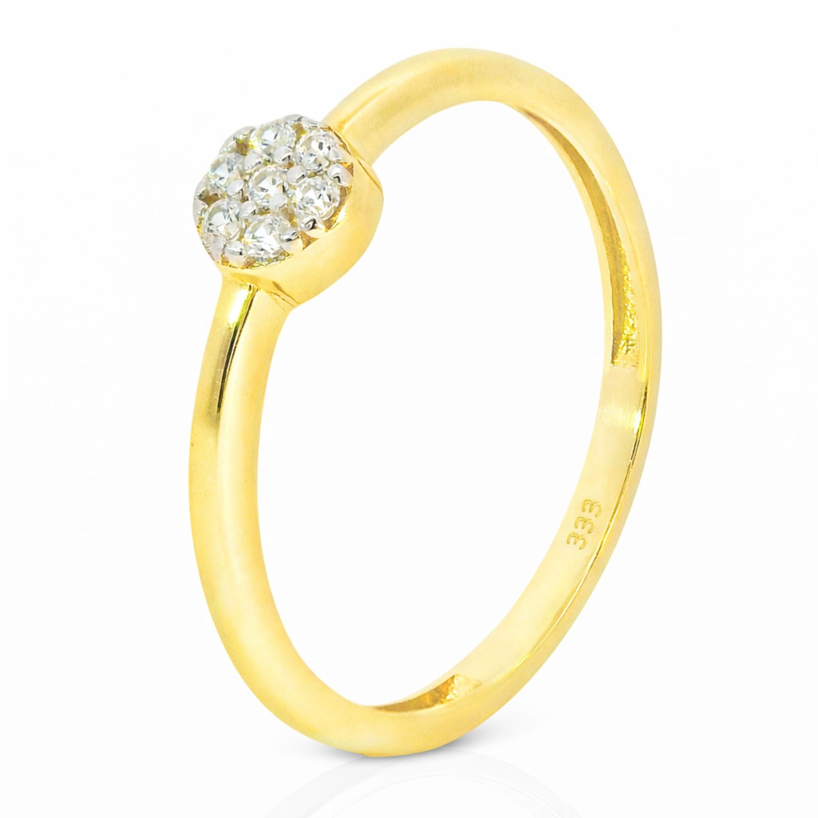online 16600163 Gelbgold 333 Zirkonia 186€ -1 Ring, Verlobungsring, Goldring, Gelbgold, Zirkonia, Goldschmuck, Goldwerkstatt, Schmuck und Trauringe, Neuötting, Altötting