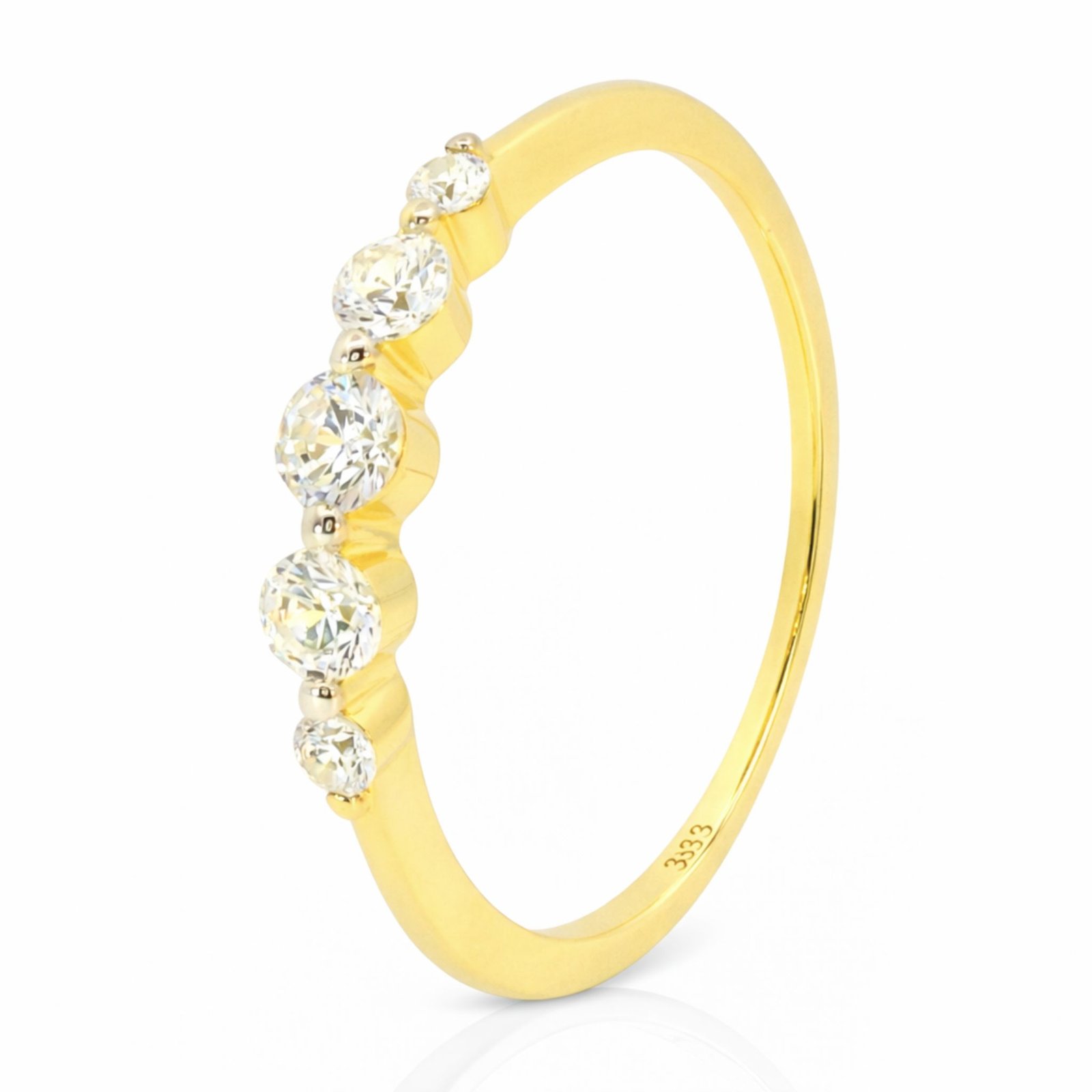 online 16600278 Gelbgold 333 Zirkonia 168€-1 Ring, Verlobungsring, Goldring, Gelbgold, Zirkonia, Goldschmuck, Goldwerkstatt, Schmuck und Trauringe, Neuötting, Altötting