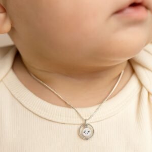 Anhänger, Taufring, Taufschmuck, Silber 925, Taufgeschenk, Halskette, Zirkonia, Neuötting, Goldwerkstatt Schmuck & Trauringe