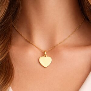 Anhänger, Gelbgold 333, Gravurschmuck, Halskette, Schmuckanhänger, Goldwerkstatt, Schmuck und Trauringe, Neuötting, Altötting, Herzanhänger